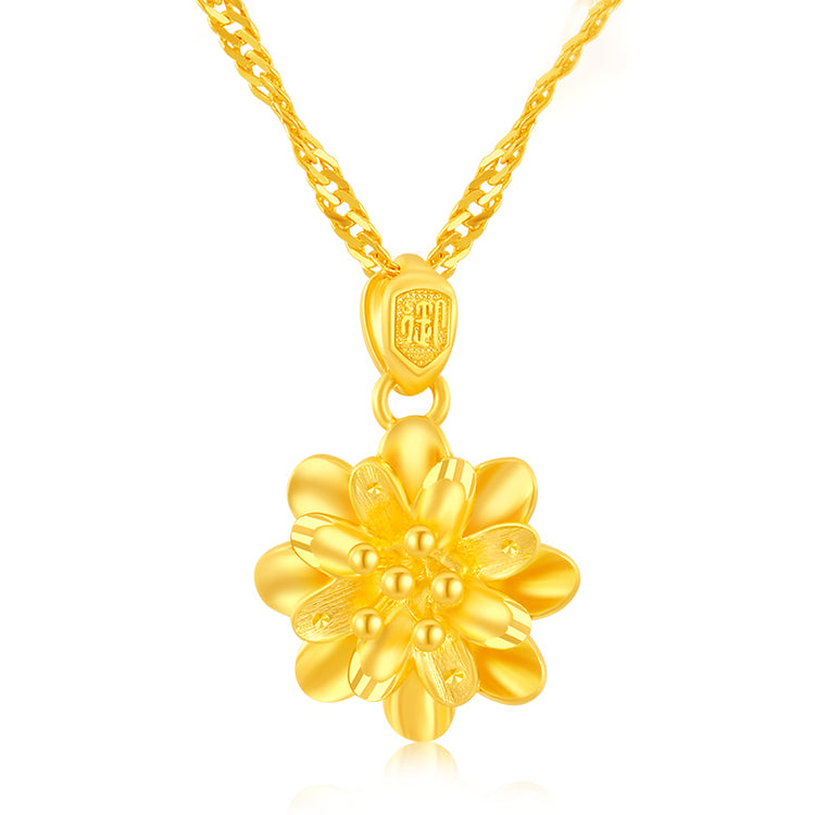 24K Gold Necklace/Pendant