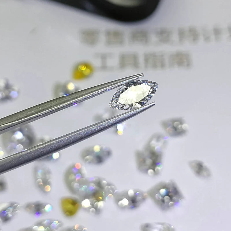 Natural Diamond Loose Gemstone Special-shaped Princess/Pear /MQ Cut for Women Man Fine Jewelry Wholesale