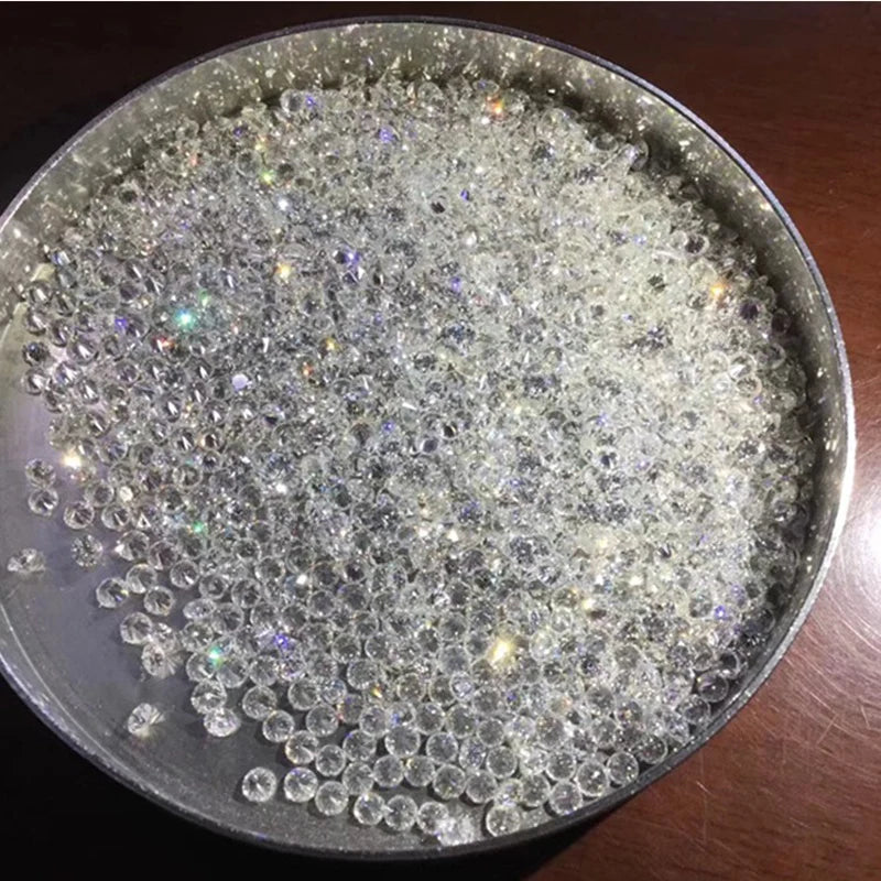100% Natural Diamond Loose Gemstone 5mm-5pcs FG SI Good Cut for Fine Jewelry Wholesale