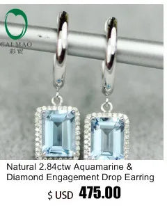 2.16ct Natural Tourmaline with H SI pave Set Diamond 18k Rose / Yellow Gold Dangle Earrings