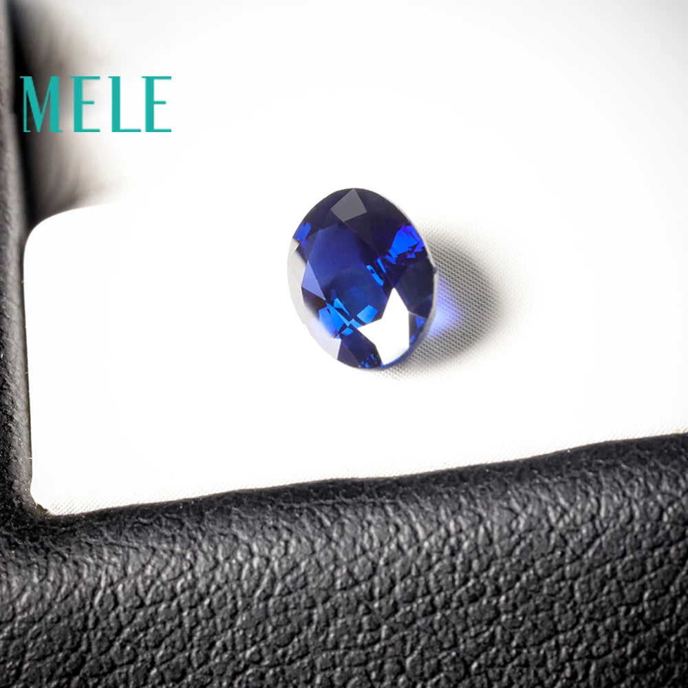 Natural Sapphire loose Gemstone for Jewelry making,5X7mm Oval cut 1.1ct color fire with high quality Diy stone