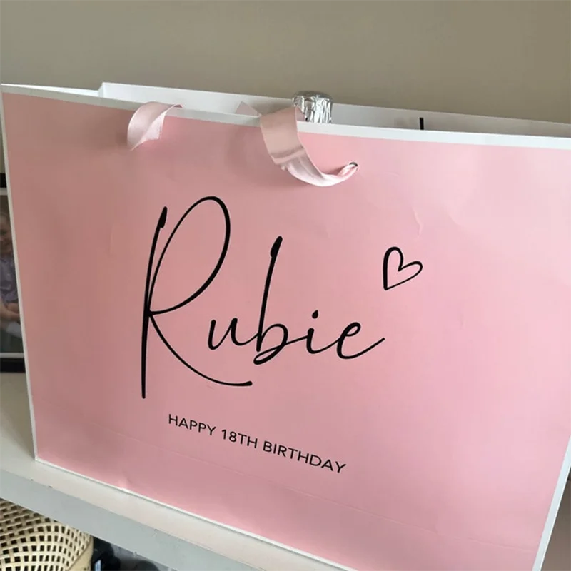Personization Bridesmaid Wedding Gift Bags For Guests Bridal Shower Proposal Party Gifts Custom Name Groom Best Men Gifts Bags