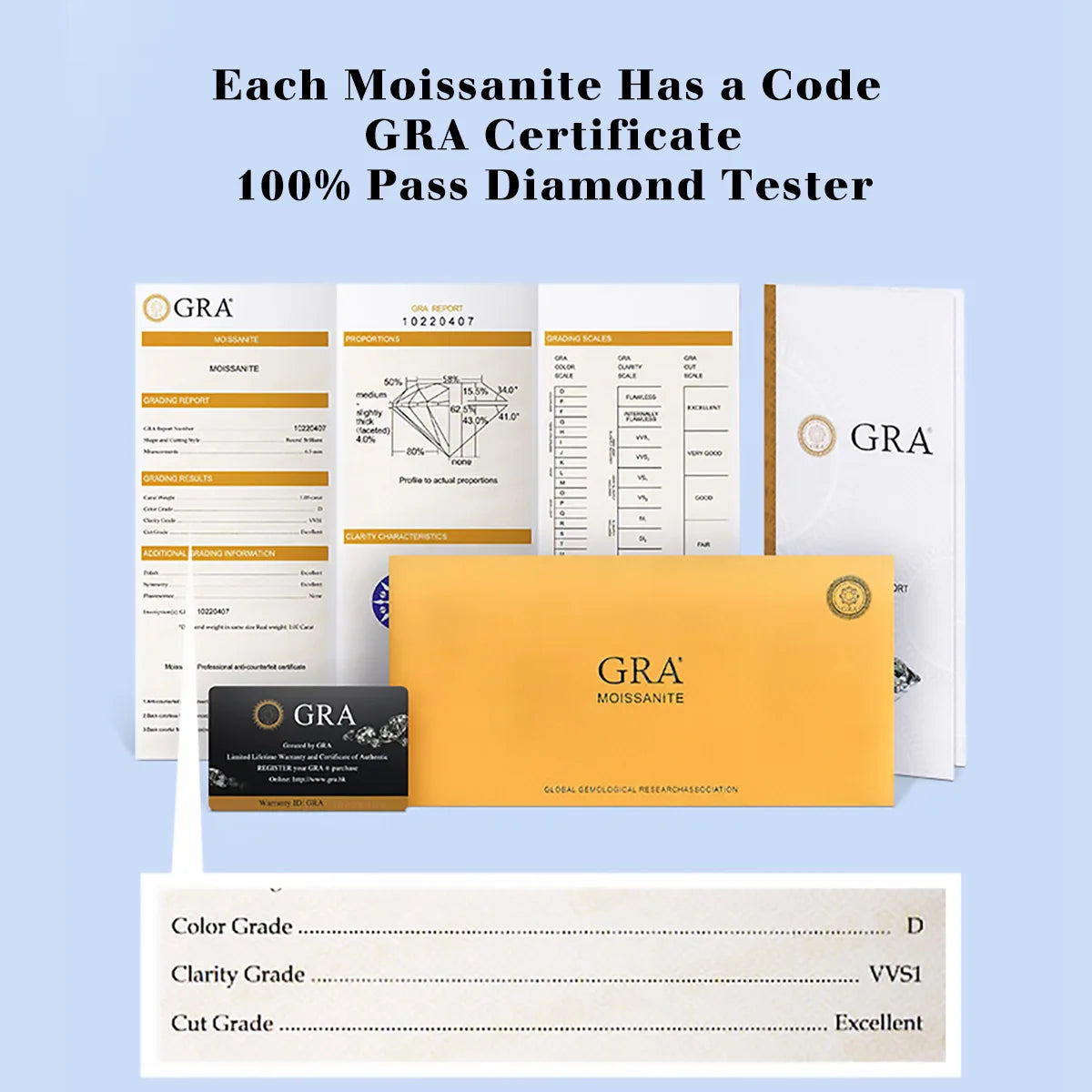 Original Solid 18K Gold Moissanite Ring For Women 5 Stone AU 750 Luxury Wedding Jewelry With Stamp Gift Female