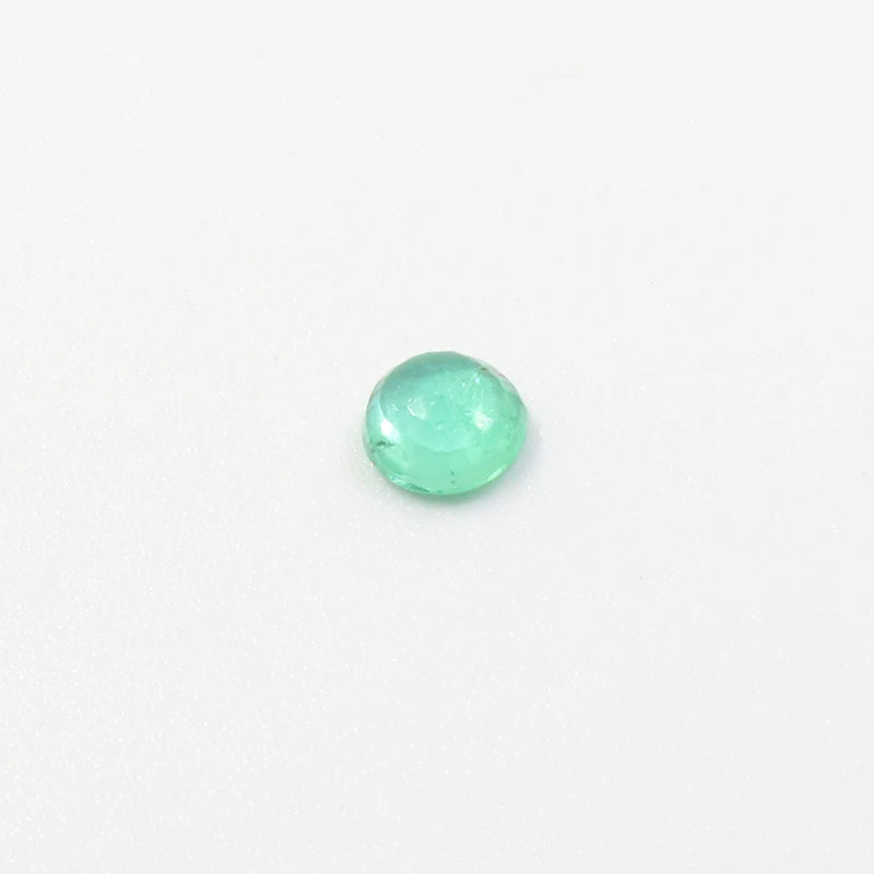 4mm Round Natural Emerald Loose Gemstone Natural Emerald for Jewelry Maker Wholesale Price SI Grade Emerald Gemstone