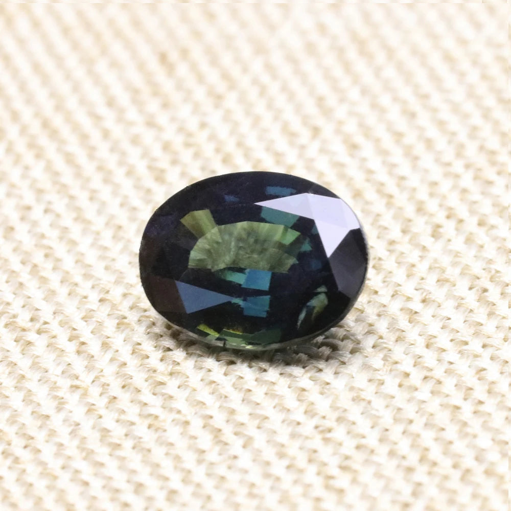 Gemstone 1.95ct Sapphire Oval 6.47X8.51X4.13mm Private Customized Ring Pendant Earring Main Stone Natural Untreated