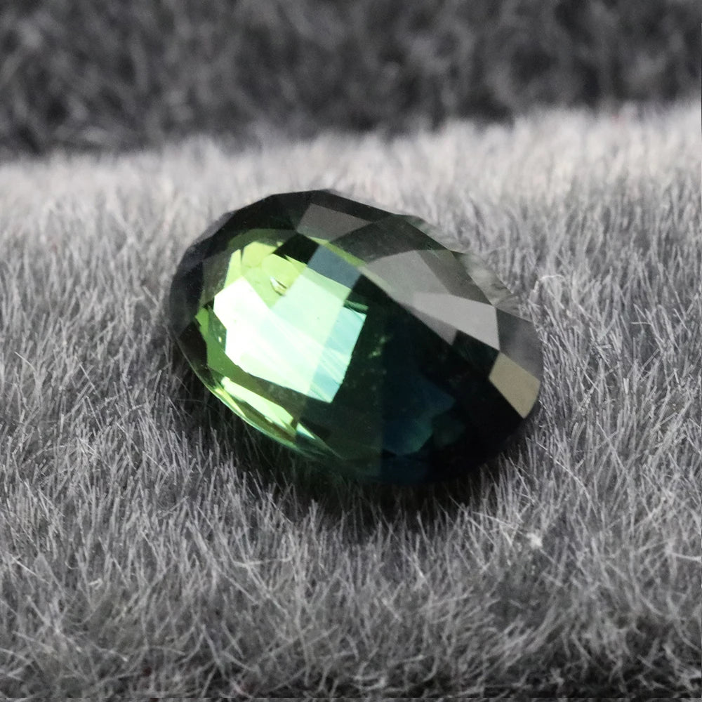 Gemstone 1.70ct Sapphire Oval 6.19X8.57X3.58mm Private Customized Ring Pendant Earring Main Stone Natural Untreated