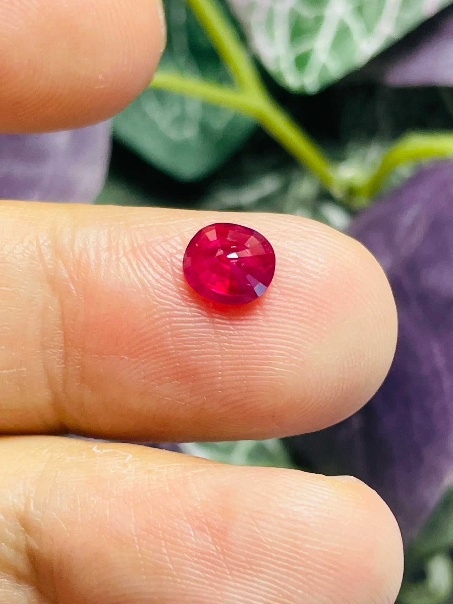 Natural Ruby Pigeon Blood Burma Gemstone Guild Certified Rare Stone 1.20 Carats ~WBH Gems