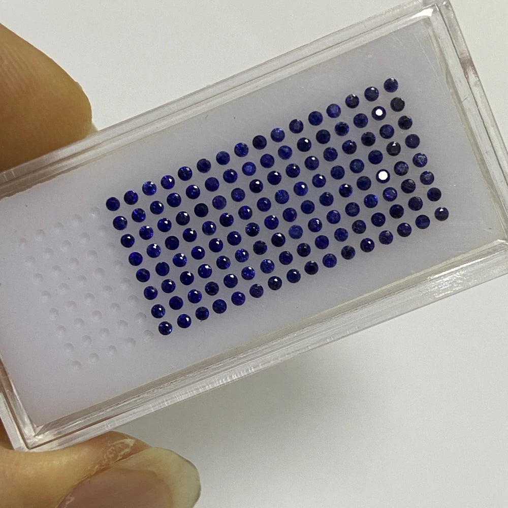Precious Stone 2mm Original Thailand 100% Natural Blue Sapphire Pirce Per Carat