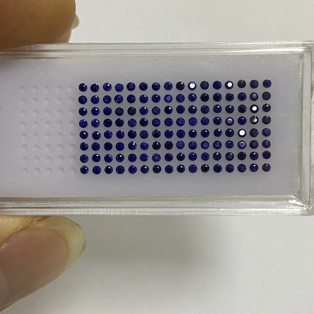 Precious Stone 2mm Original Thailand 100% Natural Blue Sapphire Pirce Per Carat