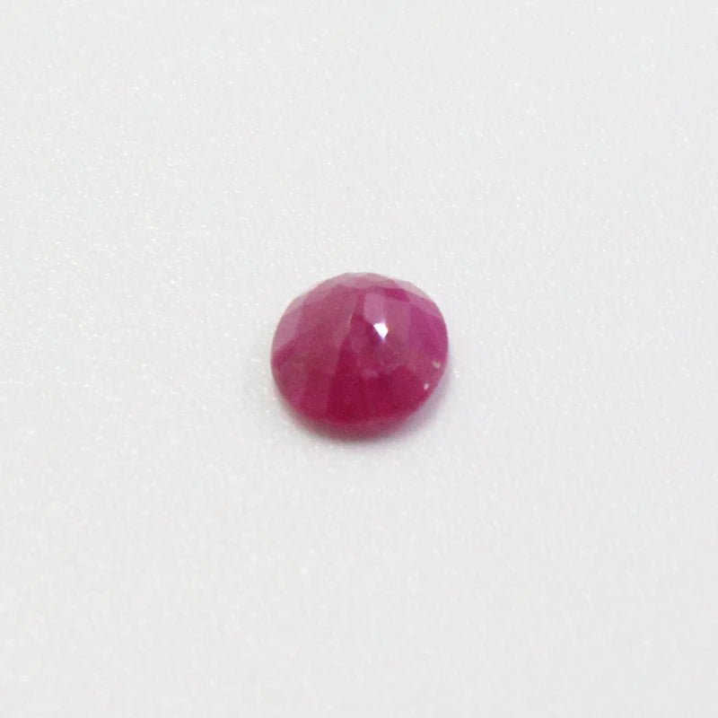 100% Natural Ruby Loose Gemstone 4mm*5mm and 5mm*6mm Real I Grade Ruby Pink Color Translucent Ruby for Jewelry Shop