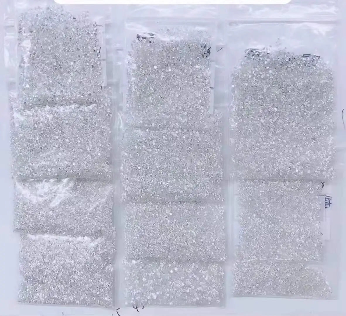 50pcs/lot Real natural diamond gems wholesale diamant gemstone for edelstenen bague sieraden joyeria Embellishment side stone
