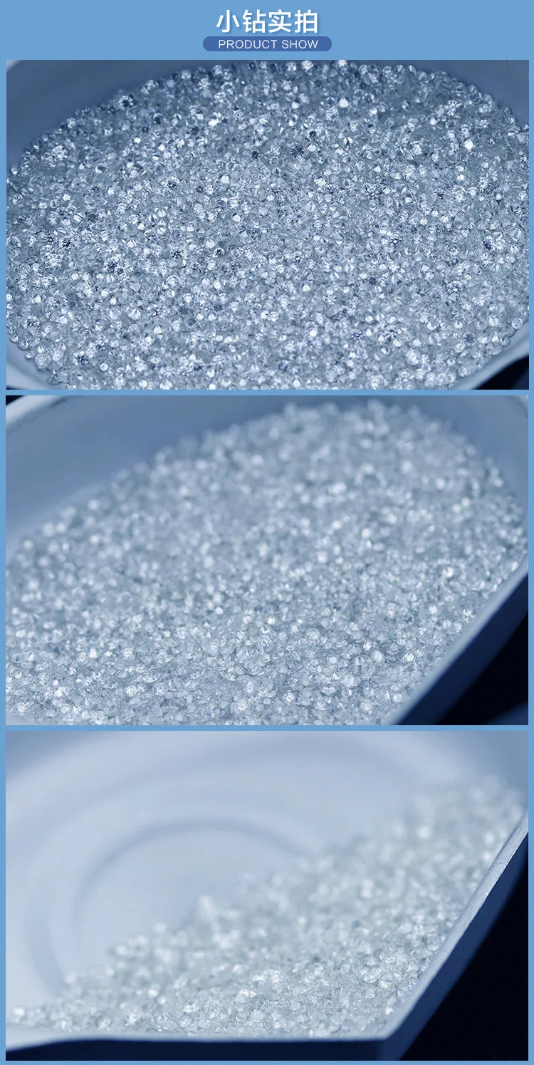 100% natural Loose diamond gemstone 2mm 0.03 carat  GH VS  natural diamond stone ring