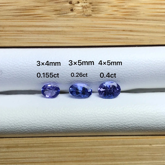 Light Tanzanit E Blue Color Round Machine Cut Loose Beads Natural Tanzanite Stone Gems Stone for DIY