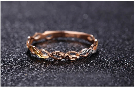 18k Gold Ring New Flower Design Fashion Hot Selling For Women Girl Miss Mother Gift  Pure Real 750 Solid