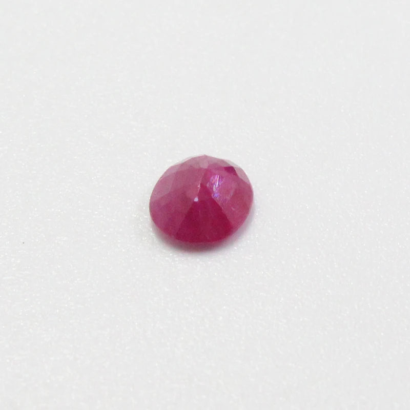 100% Natural Ruby Loose Gemstone 4mm*5mm and 5mm*6mm Real I Grade Ruby Pink Color Translucent Ruby for Jewelry Shop