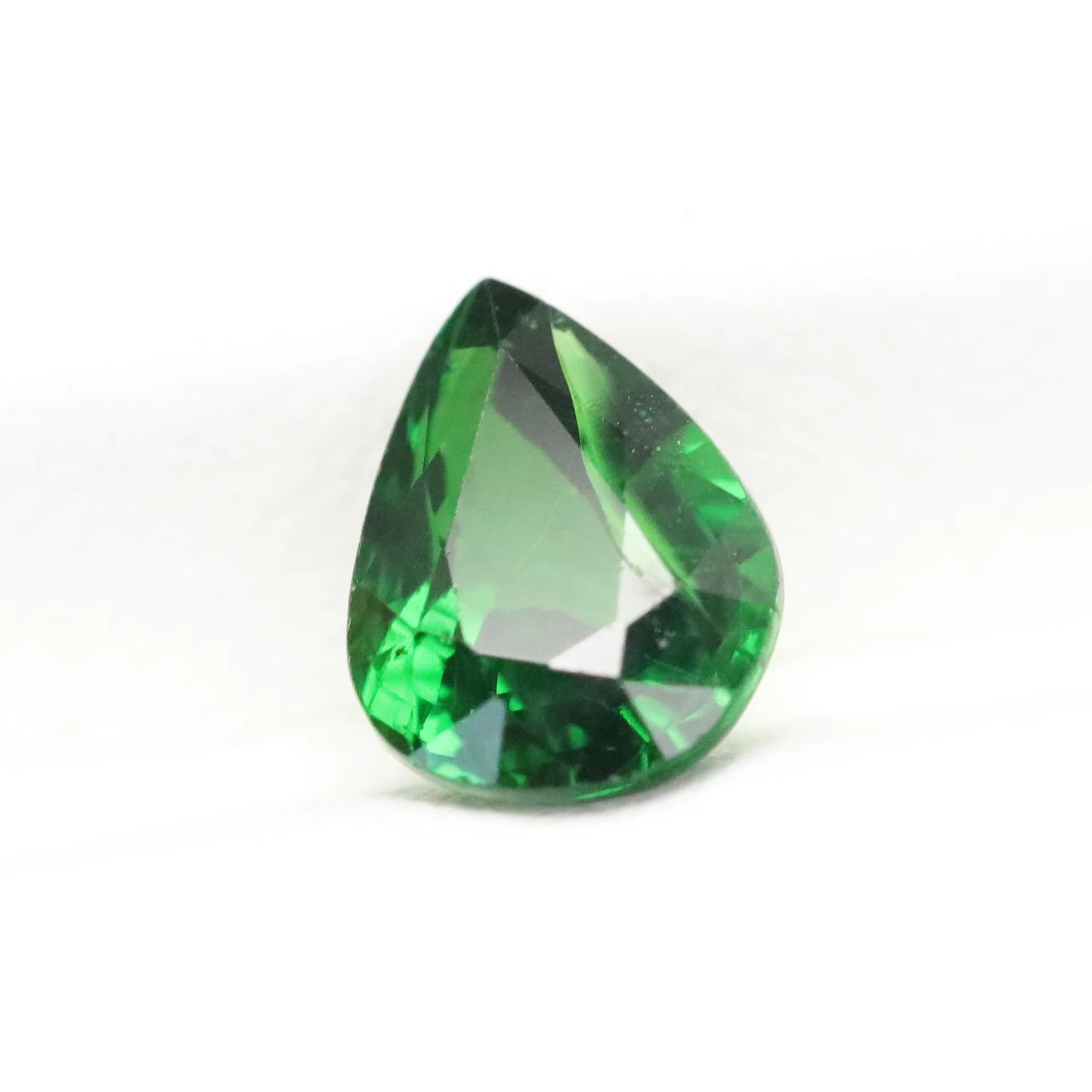 Gemstone1.6ctTsavorite Garnet Water drop shape8.46X6.48X4.16mm Private Custom Ring Pendant Earring Main Stone Natural Untreated