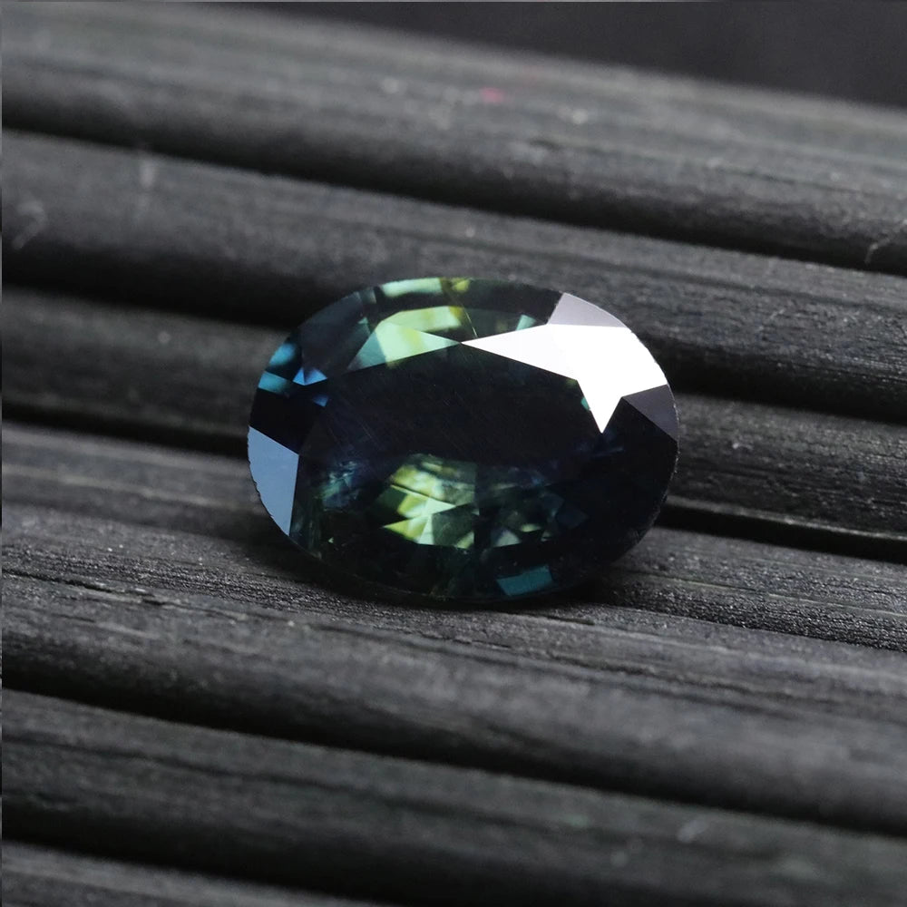 Gemstone 1.70ct Sapphire Oval 6.43X8.22X3.61mm Private Customized Ring Pendant Earring Main Stone Natural Untreated