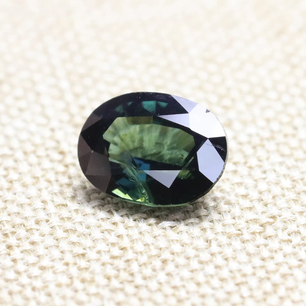 Gemstone 1.85ct Sapphire Oval 6.28X8.33X3.95mm Private Customized Ring Pendant Earring Main Stone Natural Untreated
