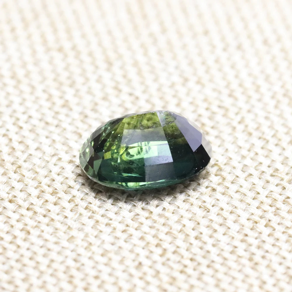 Gemstone 1.85ct Sapphire Oval 6.28X8.33X3.95mm Private Customized Ring Pendant Earring Main Stone Natural Untreated