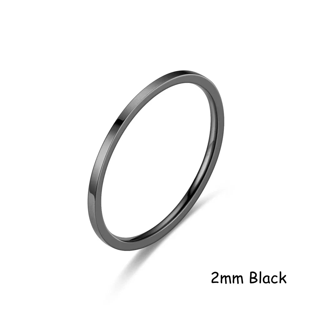 Bague personnalisée avec mot à l'intérieur et à l'extérieur, gravure délicate, nom personnalisé, bague empilable, unisexe, promesse d'éternité, cadeaux commémoratifs d'anniversaire