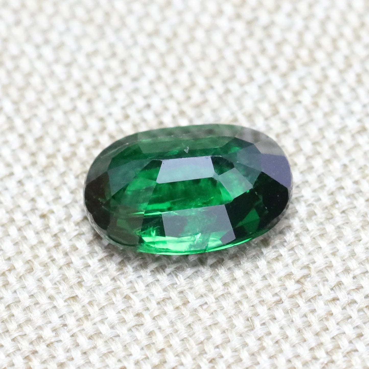 Gemstone 2.50ct Tsavorite Garnet Oval 10.19X7.37X3.91mm Private Custom Ring Pendant Earring Main Stone Natural Untreated