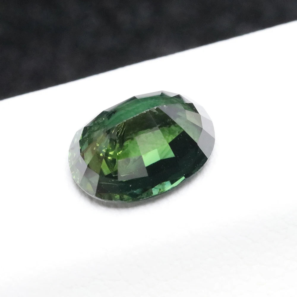 Gemstone 1.85ct Sapphire Oval 6.28X8.33X3.95mm Private Customized Ring Pendant Earring Main Stone Natural Untreated