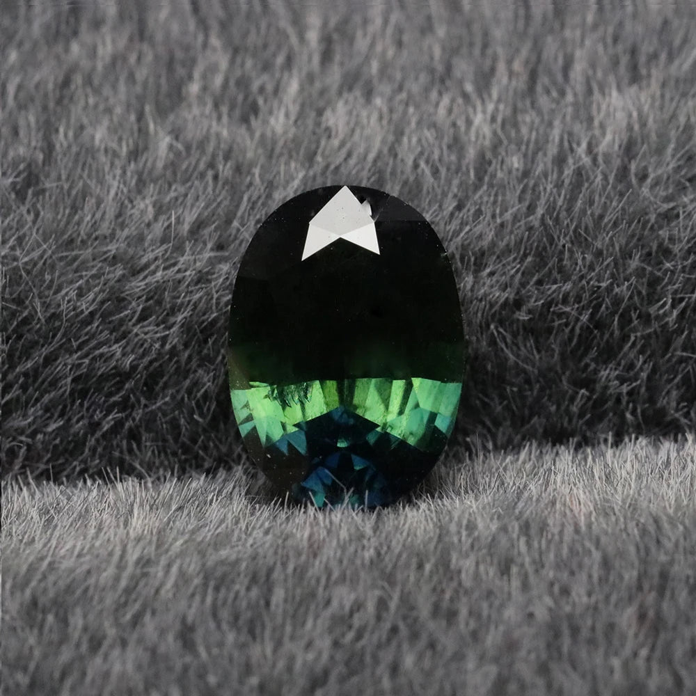 Gemstone 1.70ct Sapphire Oval 6.19X8.57X3.58mm Private Customized Ring Pendant Earring Main Stone Natural Untreated