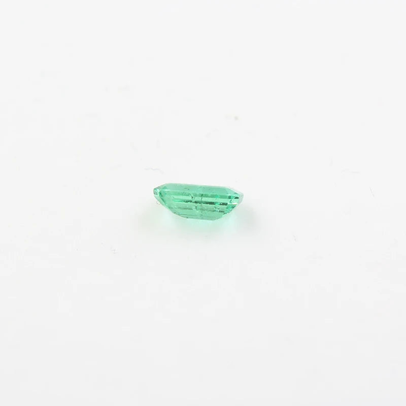 0.4ct Natural Emerald Loose Stone for Engagement Ring 4 Mm * 6 Mm Real Emerald Jewelry DIY