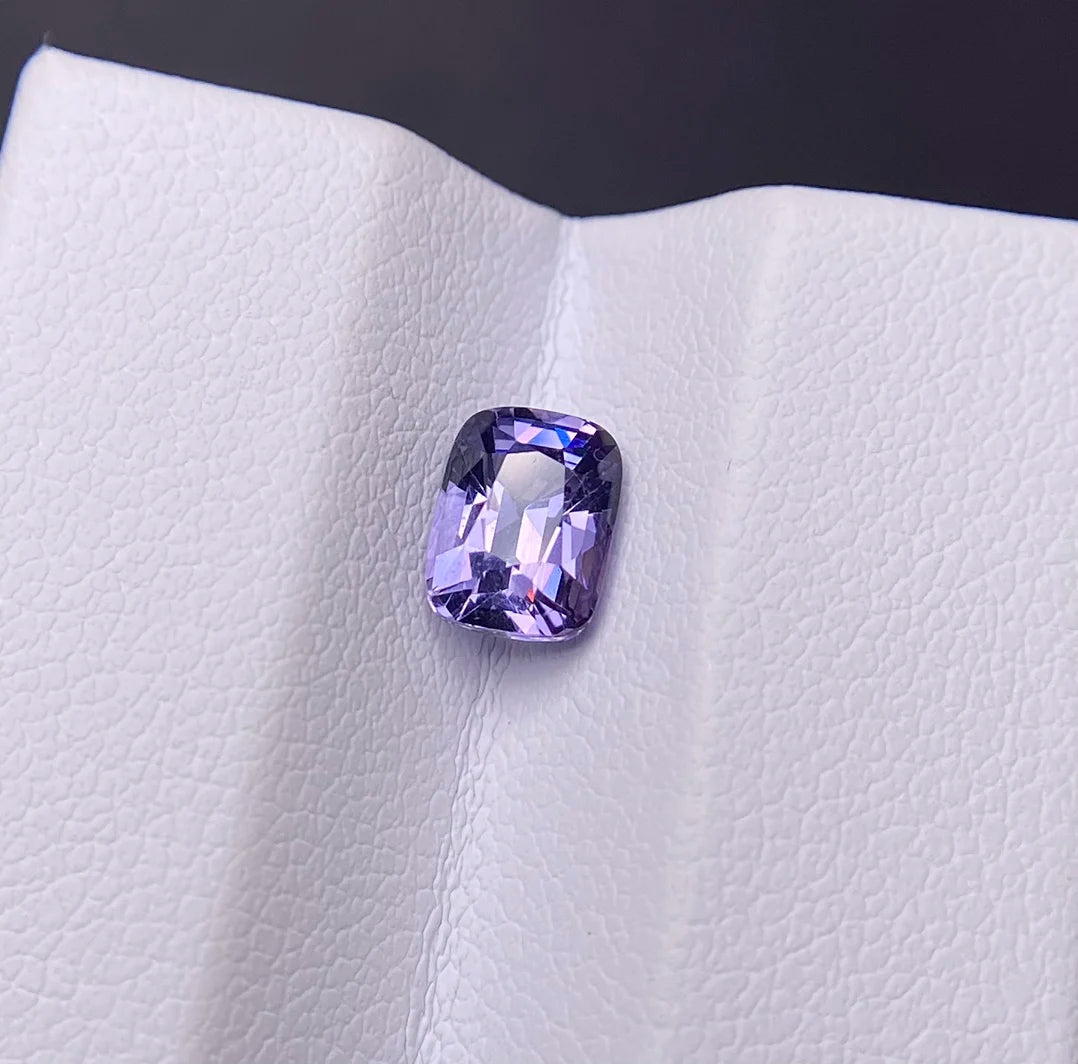 MJ2024 Loose Natural Purple Spinel 1.45ct Gemstones Beads for DIY Jewelry Making