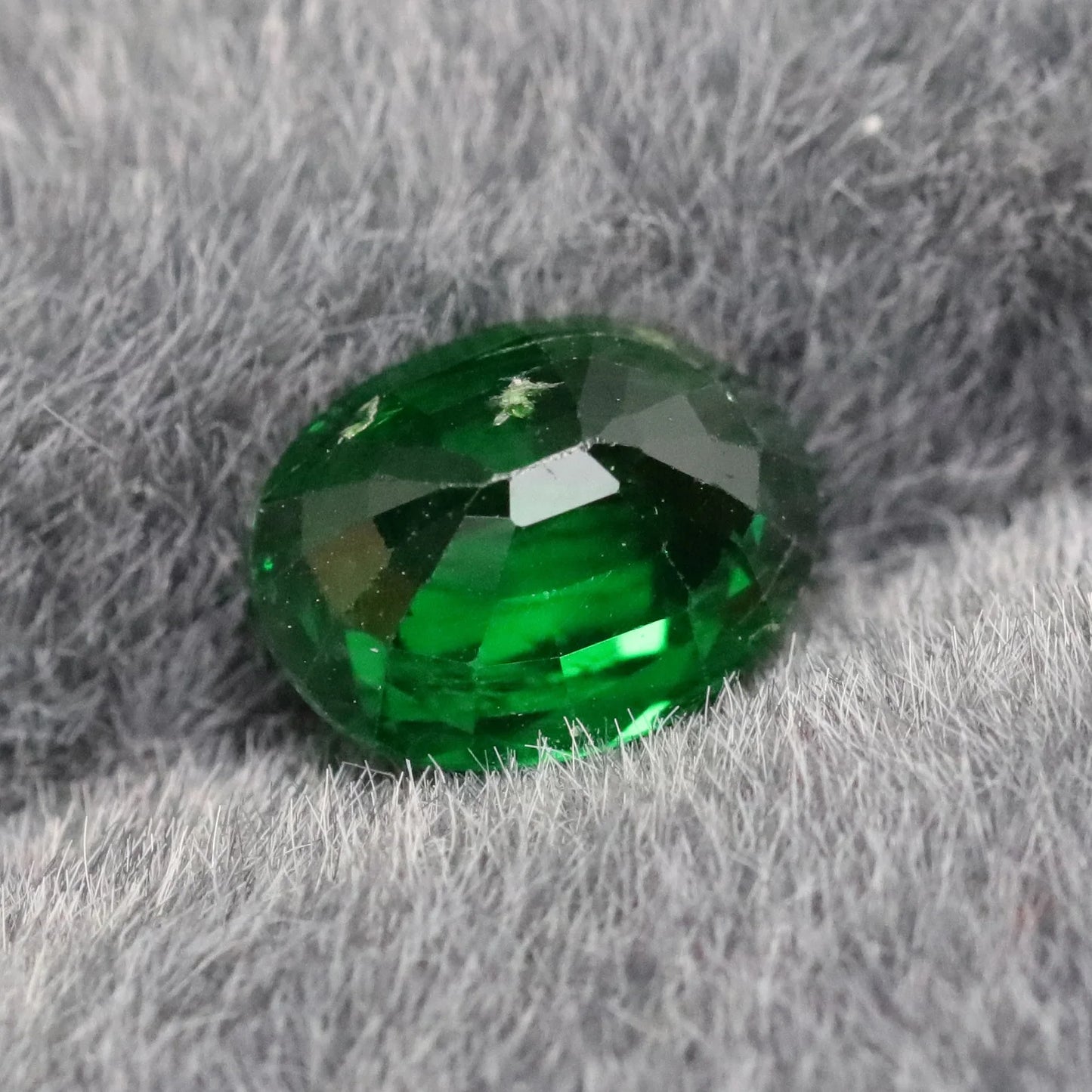 Gemstone 1.60ct Tsavorite Garnet Oval 7.93X6.23X3.98mm Private Custom Ring Pendant Earring Main Stone Natural Untreated