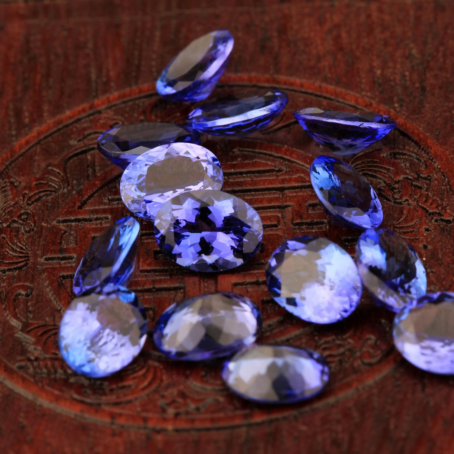 Gemstone Natural Tanzanite Blue Loose Stone 6mm X 8mm Oval Cut for Jewelry Making High Quality Designer