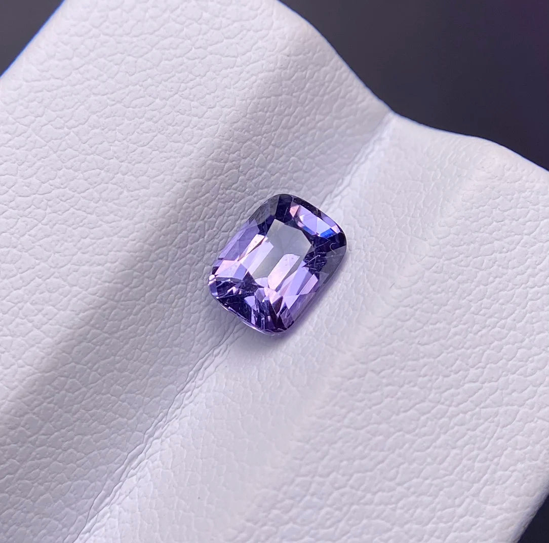 MJ2024 Loose Natural Purple Spinel 1.45ct Gemstones Beads for DIY Jewelry Making