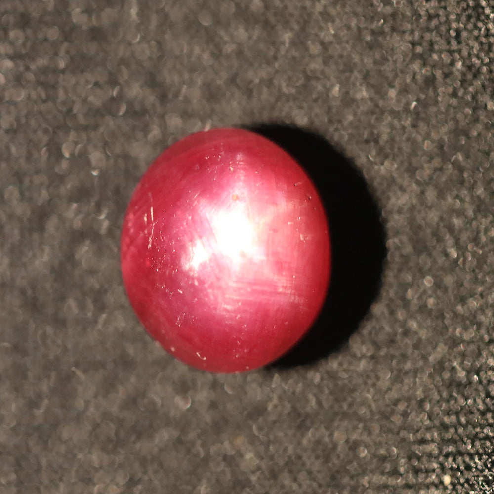 Gemstone Natural Ruby Star Ruby 7ct Pendant Ring Pigeon Ruby blood Custom Stone Oval Cabochon Smooth Polished Surface Egg Shape