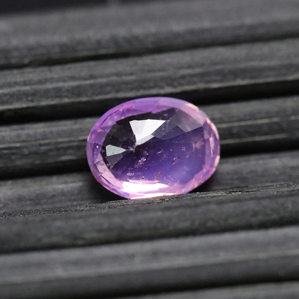 Gem 1.05ct Pink Sapphire Rectangle 6.52X5.04X3.25mm Private Custom Ring Pendant Earring Main Stone Natural Untreated