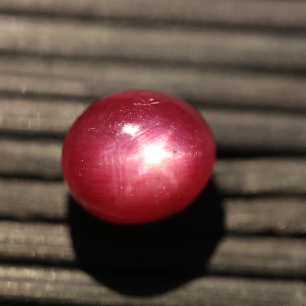 Gemstone Natural Ruby Star Ruby 7ct Pendant Ring Pigeon Ruby blood Custom Stone Oval Cabochon Smooth Polished Surface Egg Shape