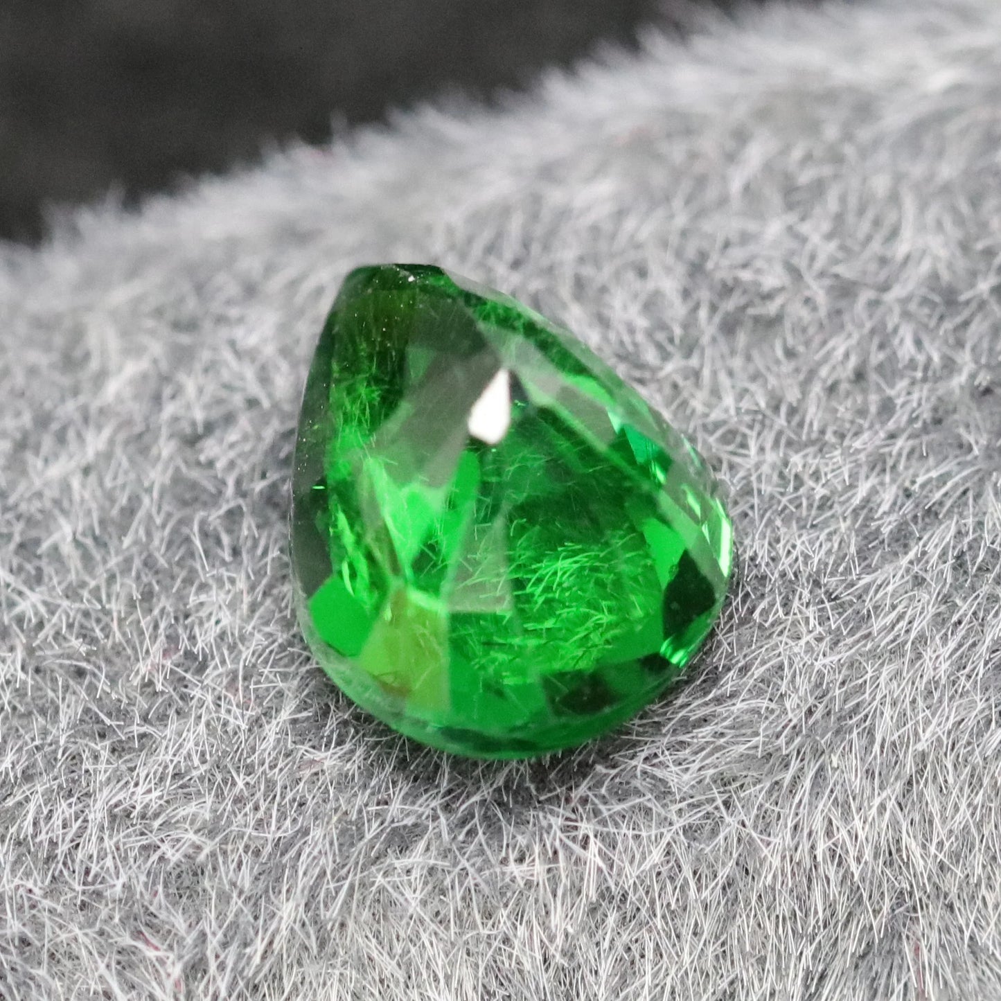 Gemstone1.6ctTsavorite Garnet Water drop shape8.46X6.48X4.16mm Private Custom Ring Pendant Earring Main Stone Natural Untreated