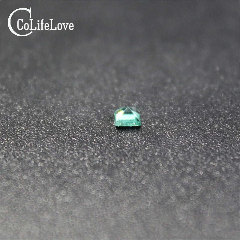 4mm*4mm Natural SI Grade Emerald Loose Gemstone From Colombia