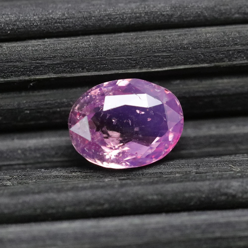 Gem 1.05ct Pink Sapphire Rectangle 6.52X5.04X3.25mm Private Custom Ring Pendant Earring Main Stone Natural Untreated