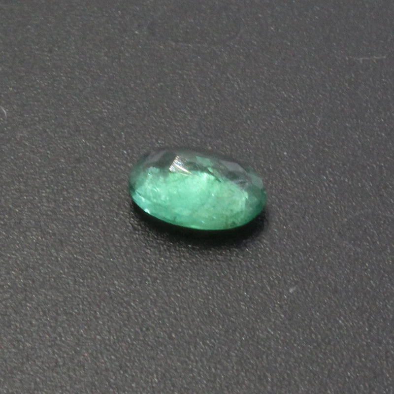 100% Real Natural Zambia Emerald Gemstone 0.55ct 5mm * 7mm SI Grade Emerald Loose Gemstone Wholesale Price Emerald