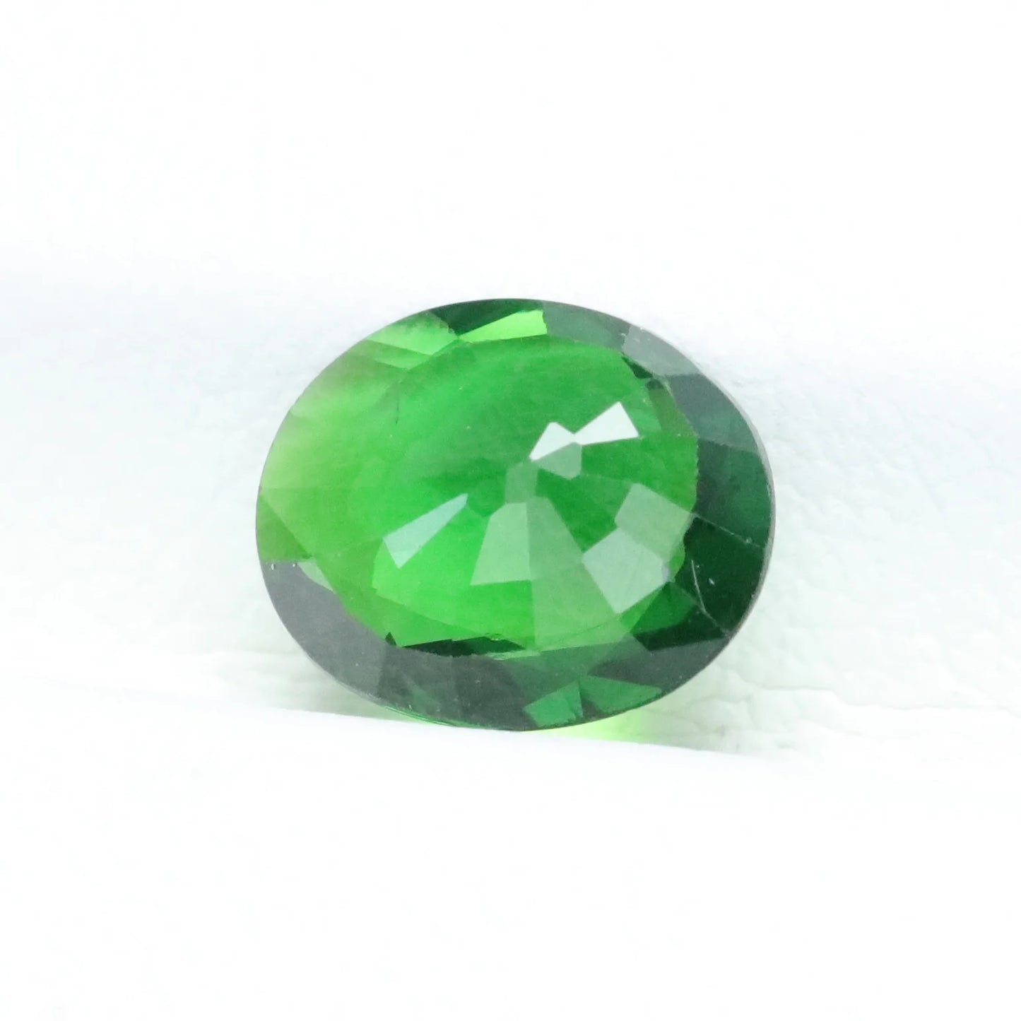 Gemstone 1.3ct Tsavorite Garnet Oval8.15X6.80X2.92mm Private Custom Ring Pendant Earring Main Stone Natural Untreated