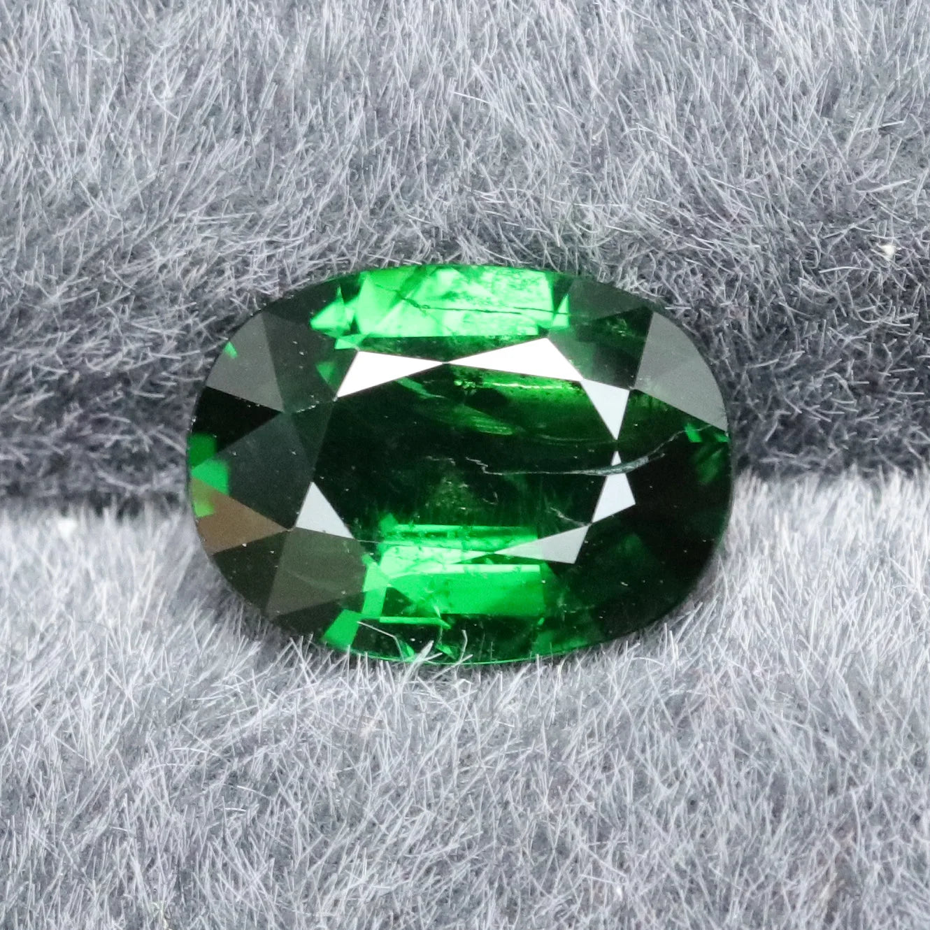 Gemstone 2.50ct Tsavorite Garnet Oval 10.19X7.37X3.91mm Private Custom Ring Pendant Earring Main Stone Natural Untreated