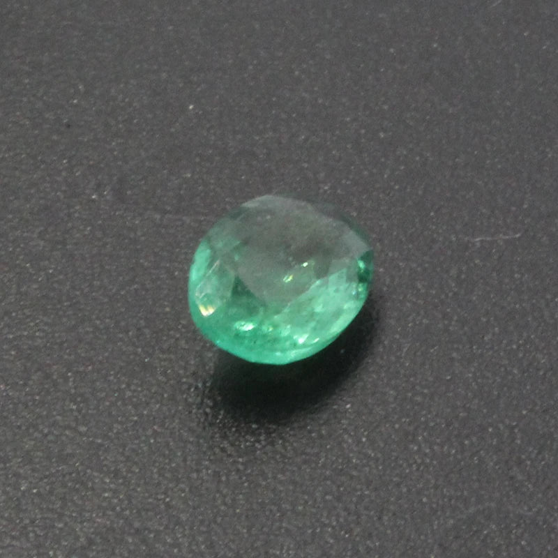 100% Real Natural Zambia Emerald Gemstone 0.55ct 5mm * 7mm SI Grade Emerald Loose Gemstone Wholesale Price Emerald