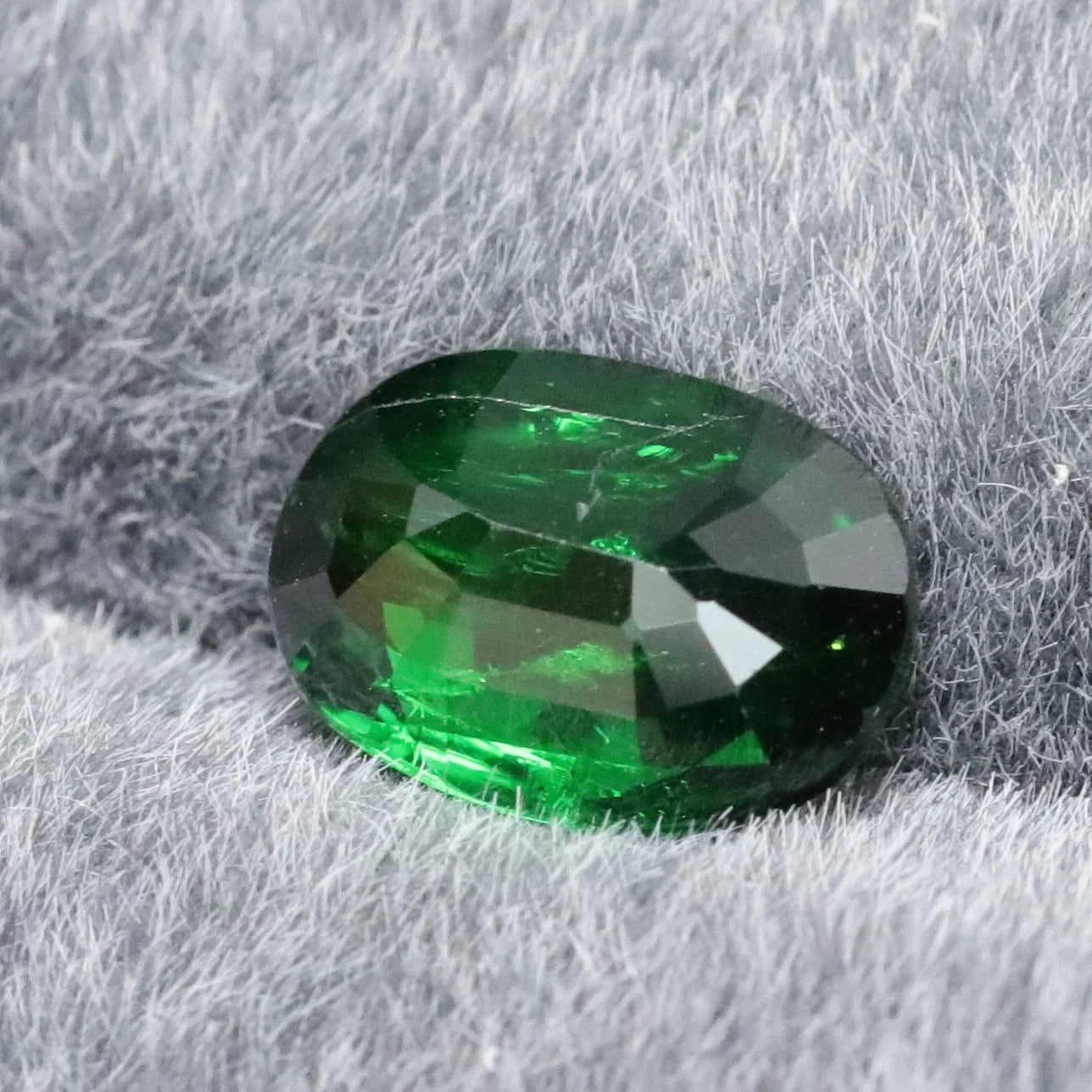 Gemstone 2.50ct Tsavorite Garnet Oval 10.19X7.37X3.91mm Private Custom Ring Pendant Earring Main Stone Natural Untreated