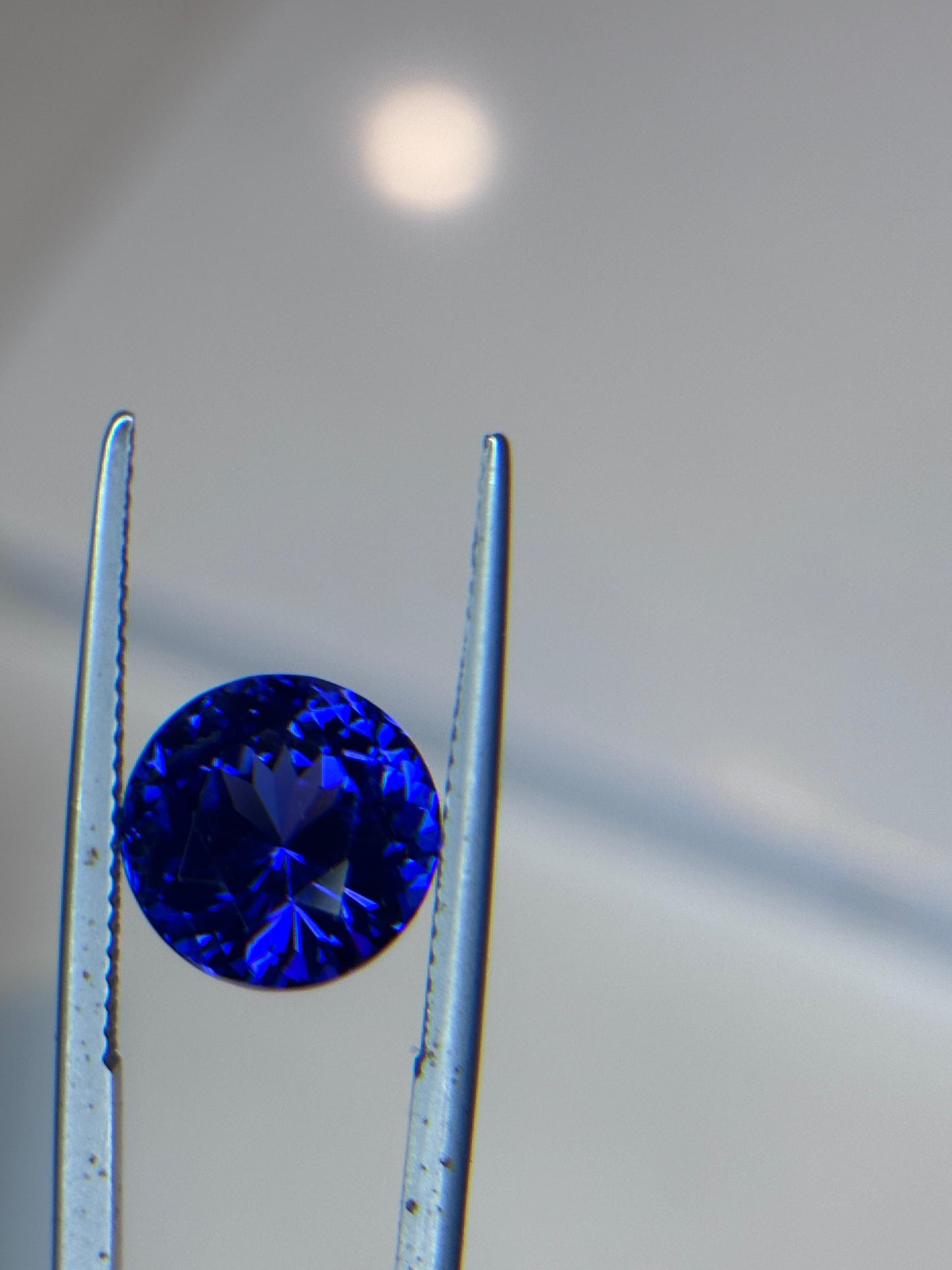 Natural Vivid Blue Tanzanite Pair Round Shape Brilliant Cut 11.97ct. Natural Loose Gemstone