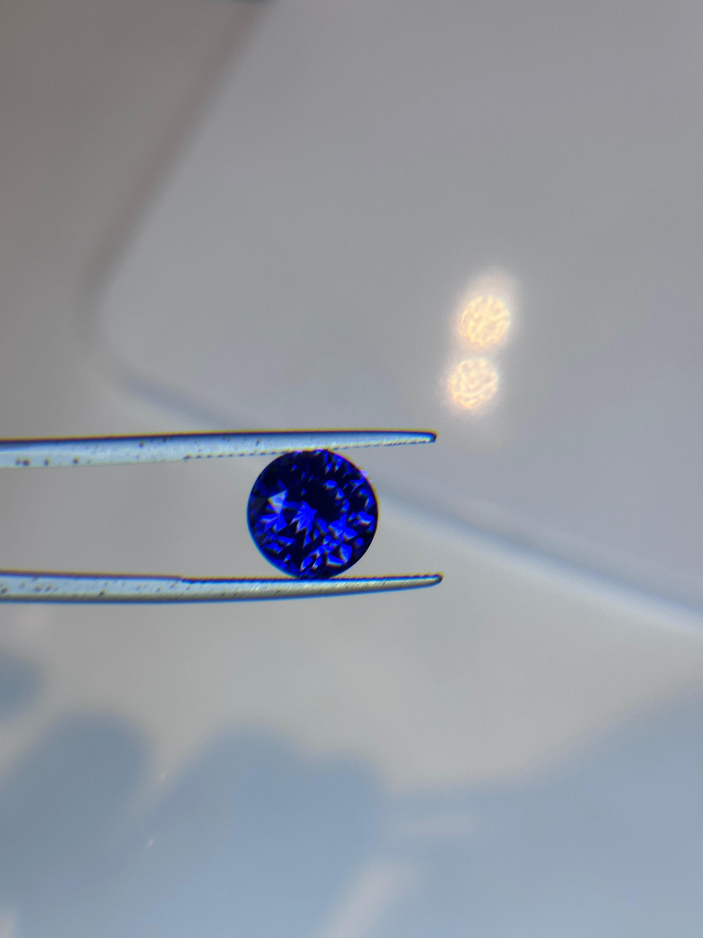 Natural Vivid Blue Tanzanite Pair Round Shape Brilliant Cut 11.97ct. Natural Loose Gemstone
