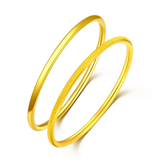24K Pure Gold Bracelet Real 999 Solid Gold Bangle Woman Fine Bracelets Fashion Trendy Classic Jewelry